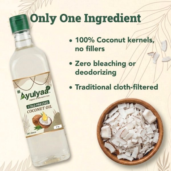Cold-pressed Virgin Coconut Oil 1L - Image 3