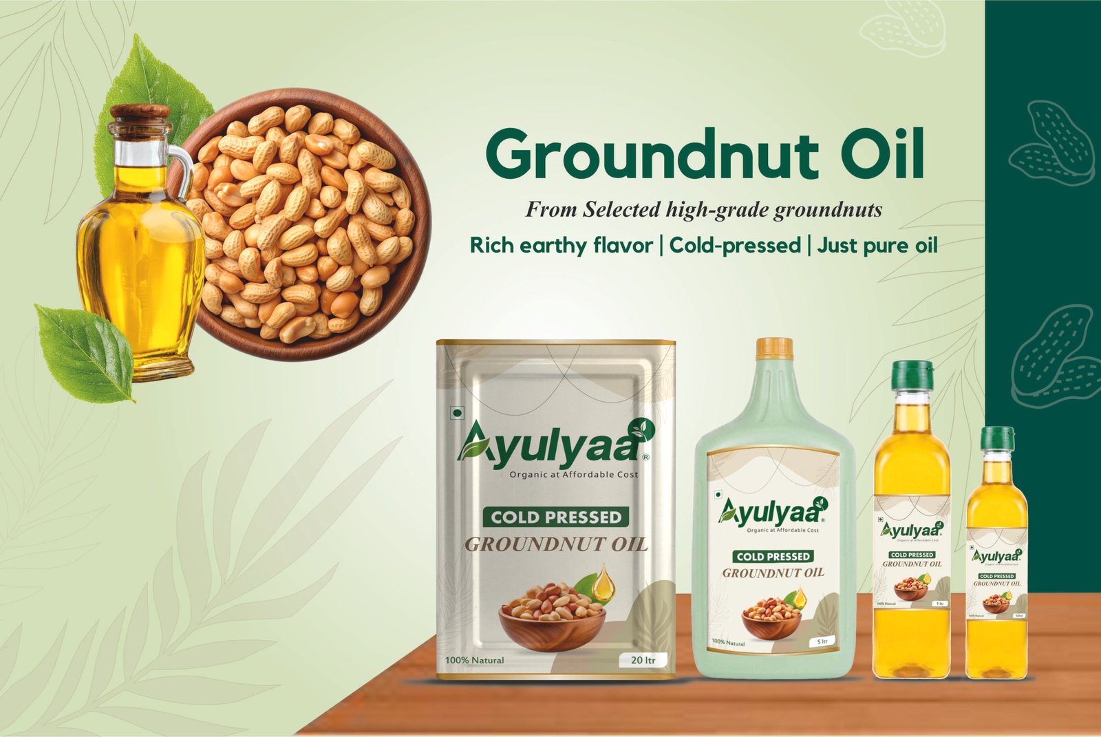 Ground nut oil Full