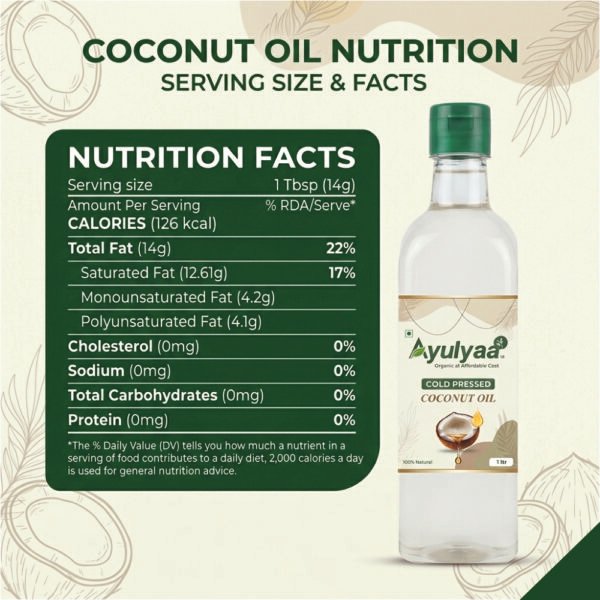 Cold-pressed Virgin Coconut Oil 1L - Image 2