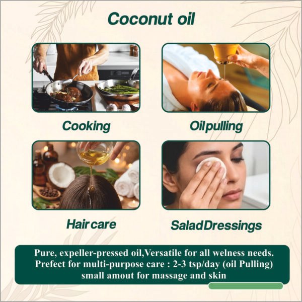 Cold-pressed Virgin Coconut Oil 1L - Image 4